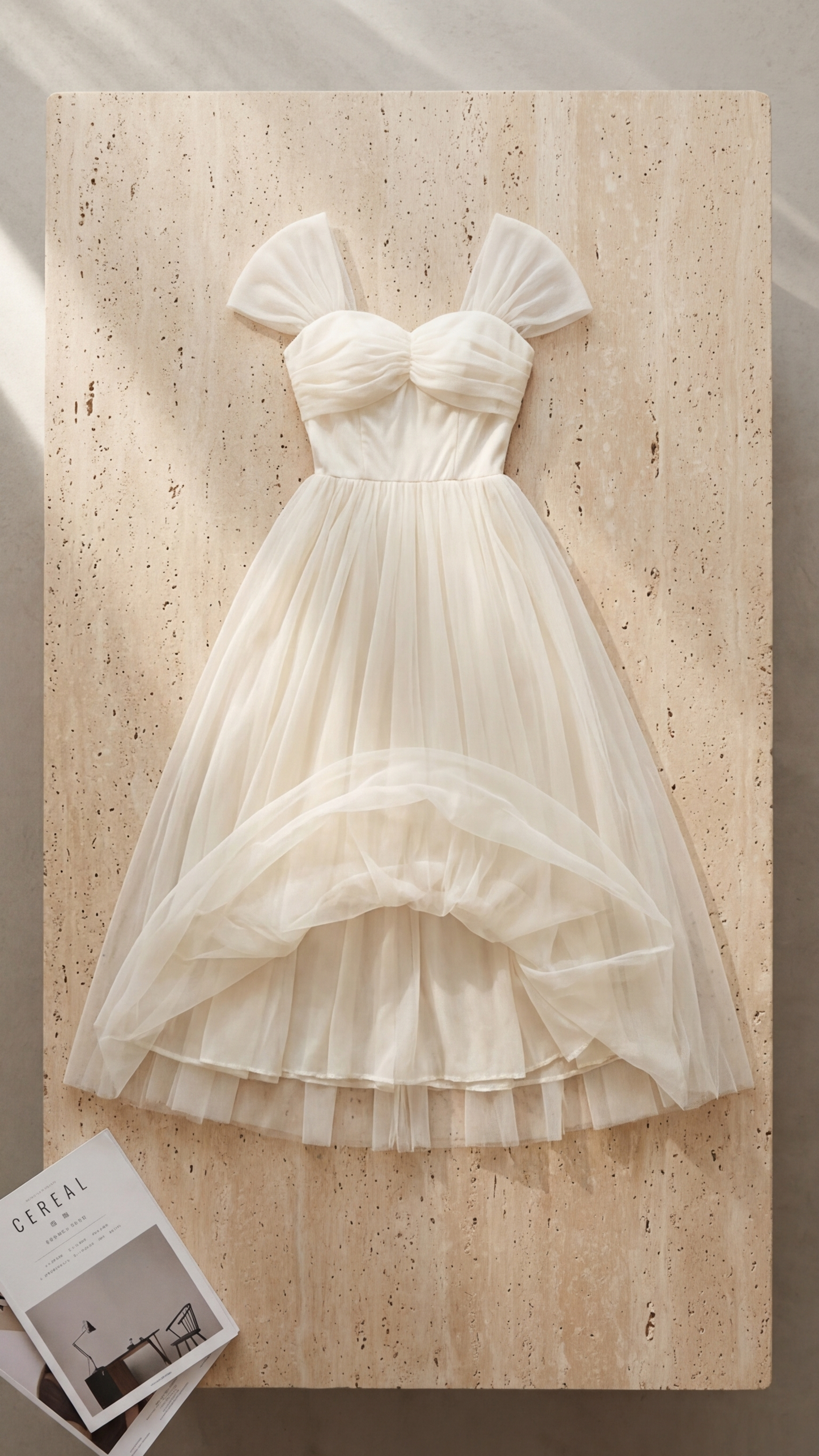 Robe Élia en tulle léger