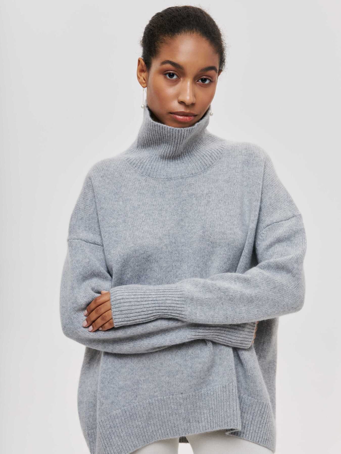 Pull Alena en maille texturée