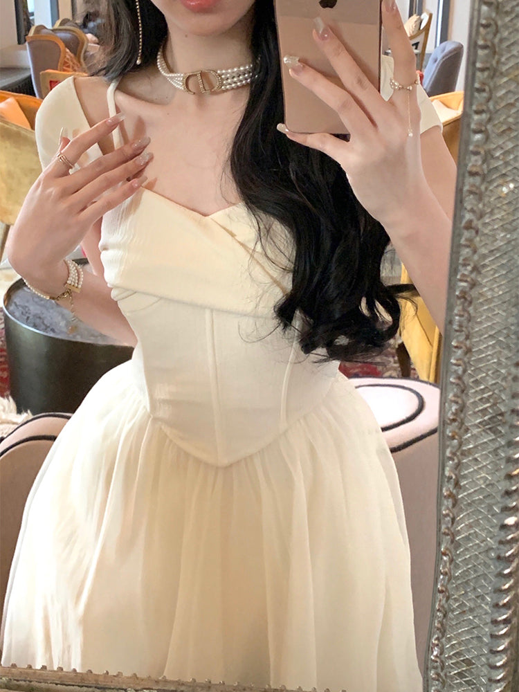 Fashion Personality Mesh Dress Female