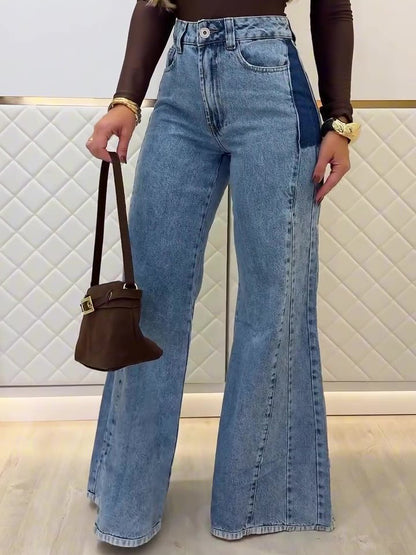 Jean Elina taille haute évasé