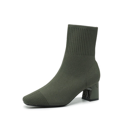 Bottines Lyra en maille extensible