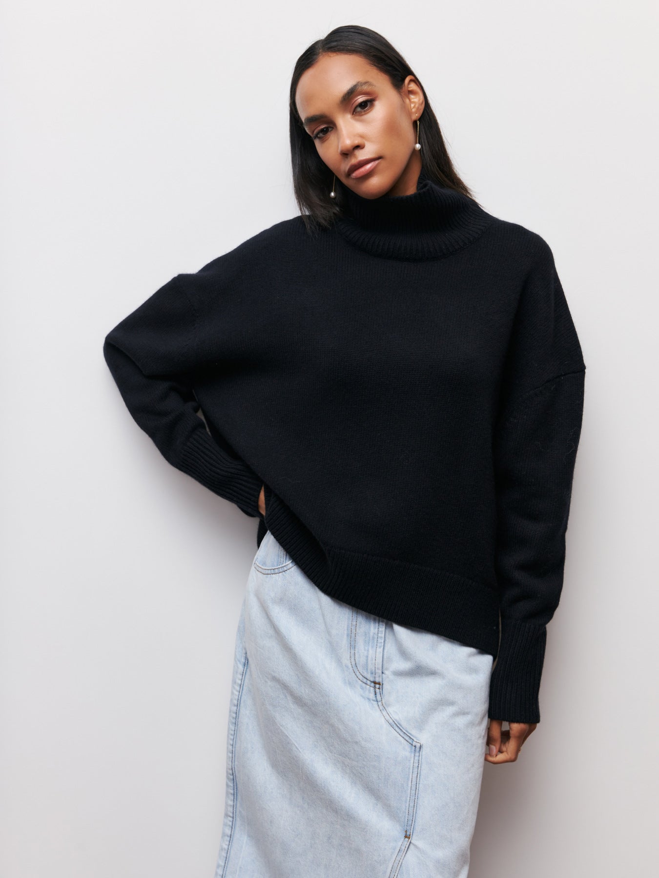 Pull Alena en maille texturée