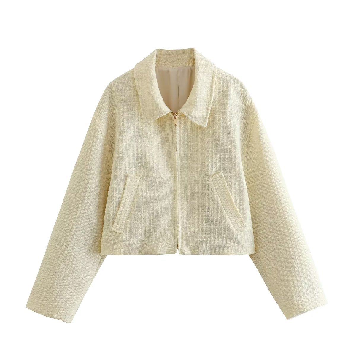 Veste Elina courte texturée