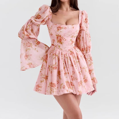 Robe Livia imprimé floral romantique