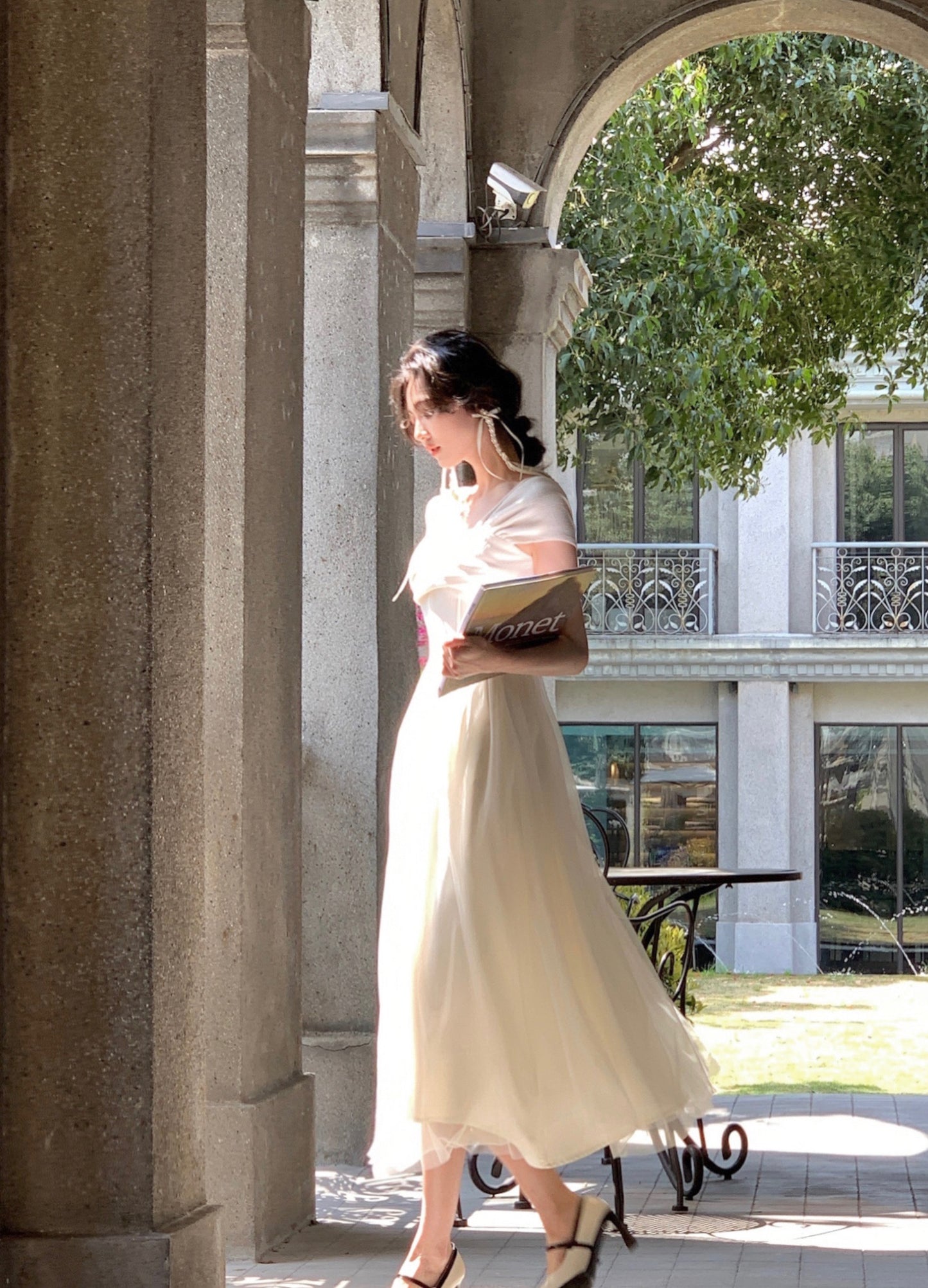 Fashion Personality Mesh Dress Female