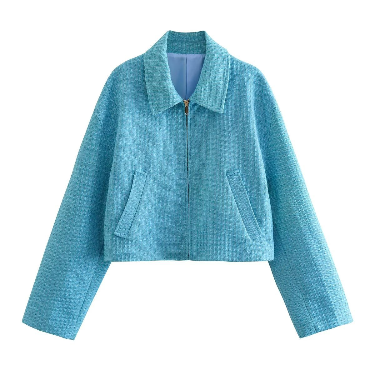Veste Elina courte texturée