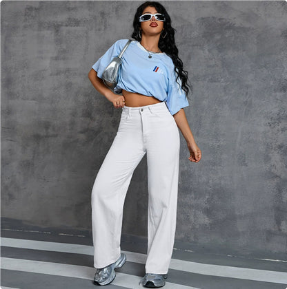 Jean Nola taille haute coupe large