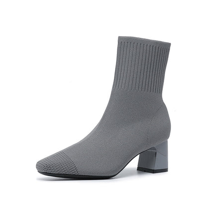 Bottines Lyra en maille extensible